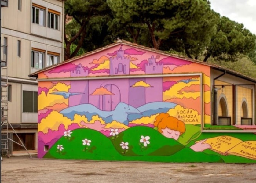 Murale plesso rodari